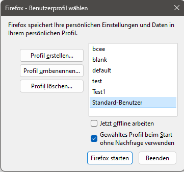 Profilmanager